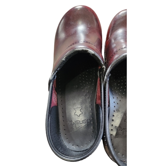 Dansko Professional Brown leather clog slip on shoes - Picture 4 of 6